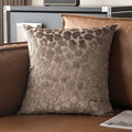 Ljojo 3D Leopard Print Sherpa Pillow Cover 18x18 Inch in Various Colors