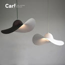 Nordic Pendant Lamp Grass Hat Modern Minimalist Art for Dining Bedroom by Ljojo