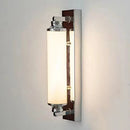 Ljojo Long LED Industrial Wall Lamp for Medieval Cafe Shop - American Retro Designer Style