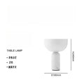 Danish Designer Marble Table Lamp USB Charging Touch Switch Medieval Cream Wind Desk Lights
