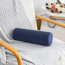 Ljojo Memory Foam Neck Roll Pillow for Pain Relief and Support