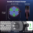 Ljojo™ RGB Par Light 72LEDs DMX Remote Control DJ Disco Party Lights