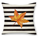 Harvest Pumpkin Truck Maple Leaf Pillow Case for Autumn Home Decor - Ljojo