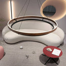Modern Minimalist Wood Pendant Lamp Circular Chandelier Home Decor by Ljojo