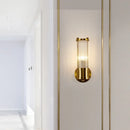 Ljojo Modern Nordic Wall Light Glass Lighting Fixtures for Hotel Lobby & Living Room