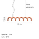 Ljojo Modern Art LED Pendant Light for Minimalist Italian Restaurant Chandeliers & Living Rooms