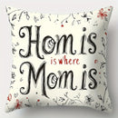 Ljojo Love Crown Mother's Day Pillowcase Set, 4pcs, 17.7"x17.7", Single-Sided