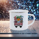 Easter Rabbit Car Enamel Mug Set by Ljojo