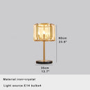 Crystal Bar Table Lamp Luxury Dimmable Desk Light for Home Office Hotel - Ljojo