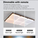 Ljojo LED Walnut Ceiling Lamp: Retro Aesthetic Wabi-sabi Master Bedroom Light