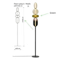 Italian Design Candy Floor Lamp Led Table Desk Light with Glass Shade by Ljojo