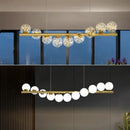 Nordic Led Chandelier Luxury Pendant Light for Kitchen Living Room Home Decor by Ljojo