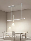 Modern Simple LED Chandelier for Dining Room by Ljojo | Designer Pendant Lamps Home Decor