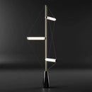 Ljojo Modern Minimalist LED Chandelier Floor Lamp for Bedroom Coffee Shop Living Room