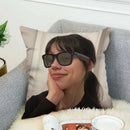 Jenna Ortega Body Pillow Cover 40x40 - Ljojo Decorative Cushion Case
