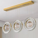 Ljojo Luxury Crystal Chandelier Pendant Light for Living & Dining Room