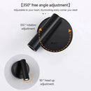 Ljojo LED Wall Lamp Rotating Reading Light for Bedroom Hotel Living Room
