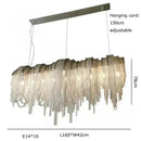Ljojo Luxury Tassels Pendant Lights Modern Chandelier for Bedroom Home Decor