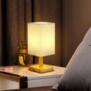 LED Table Lamps Simple Chinese Style Dimmable USB Plug Night Light Fabric Lampshade by Ljojo