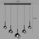 Italian Minimalist Bedroom Glass Pendant Lamp Designer LED Hanging Light Ljojo