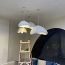 Nordic Minimalist Wabi-Sabi E27 LED Pendant Light Chandelier for Dining Room by Ljojo