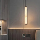 Ljojo Marble Hanging Chandelier LED Pendant Lamp for Home Decor