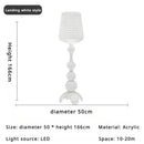 Ljojo Italian Hollow Goblet Acrylic Floor Lamp LED Decor Table for Living Room