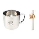 Ljojo Kids Stainless Steel 300ML Drinking Cup with Handle