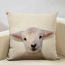 Animal Print Cushion 45x45cm for Sofa, Car Seat & Living Room Decor by Ljojo
