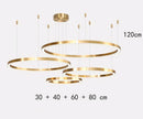 Pendant Light Fixture Modern Minimalist Circular Ring Design by Ljojo