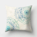 Ljojo Mandala Pattern Polyester Cushion Cover for Stylish Home Decor