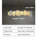 Ljojo Marble Pendant Light with Gold Brass Finish for Home, Hotel, and Bar Decor