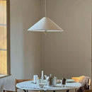 Ljojo Wabi-sabi Umbrella Fabric LED Pendant Lights Modern Chandeliers Fixtures