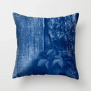 Blue Pattern Cushion Cover 45*45cm Pillowcase for Bedroom Sofa Home Decor by Ljojo
