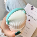 Ljojo Mini Glass Shaker Cup with Handle and Lid