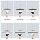 Ljojo LED Pendant Light: Colourful Ceiling Chandelier for Kitchen, Dining Room, Bedroom