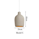 Ljojo LED Pendant Lamp: Modern Wabi-sabi Style Chandelier for Kitchen, Living Room, Restaurant