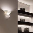 Italian Art Deco Marble Wall Light Sconce for Dining Room by Ljojo