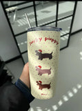 Ljojo 550ml Stainless Steel Thermal Tumbler with Straw - Kawaii Design