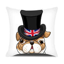 Ljojo London Guard Street Scene Cushion Cover - Cute Cartoon Design