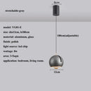 Modern Stretchable Led Pendant Lights Ljojo Living Room Chandelier Home Decor Hanging Lamp