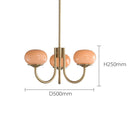 Nordic Simple Led Chandelier for Bedroom | Minimalist Designer Pendant Light by Ljojo