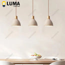 LED Japanese Travertine Stone Pendant Light for Kitchen Island by Ljojo