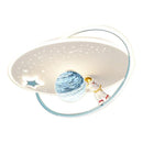 Astronaut Planet Design LED Ceiling Lamp Modern Kids Lighting Boys Girls Bedroom - Ljojo