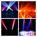 Ljojo™ SHEHDS 275W Moving Head Lighting with 8-Facet Circular Prism and Flight Case