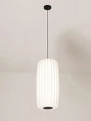 GEW LED Pendant Light Silk Fabric Art Nordic Chandelier for Living Room by Ljojo