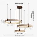 Wabi Sabi Stone Pendant Chandelier for Home Decor by Ljojo