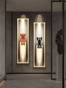 Ljojo LED Crystal Porcelain Gloomy Bear Wall Lamp for Home Decor