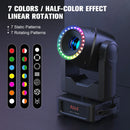 Ljojo™ 150W RGBW LED Moving Head Light with Beam Effect and 7 Color Options