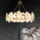 Natural Marble Chandelier Pendant Light for Living Room | Modern Home Decor by Ljojo